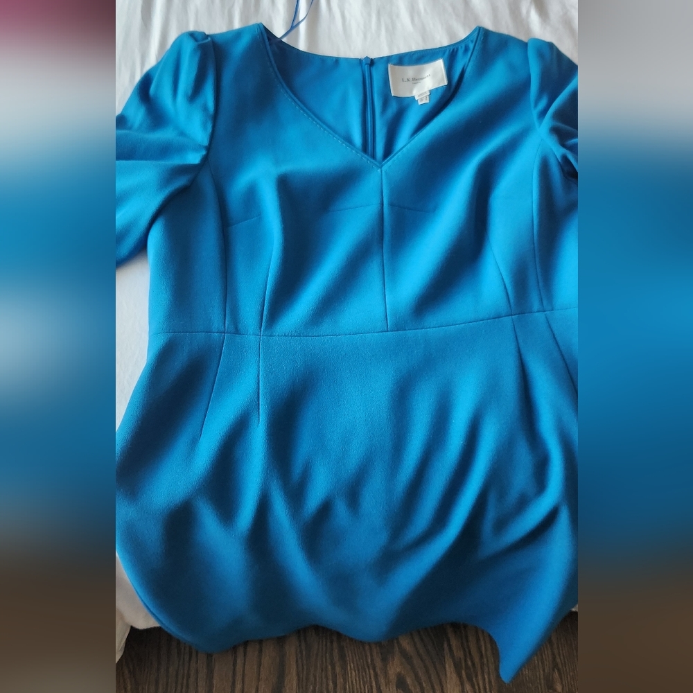 LK Bennett dress, Suze English 18(14 US)
